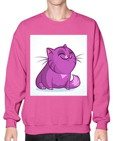 Cat 60# - cartoon animals- Sweatshirt - Crew