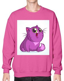 Cat 61# - cartoon animals- Sweatshirt - Crew