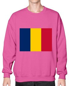 Chad 552# - world flags- Sweatshirt - Crew