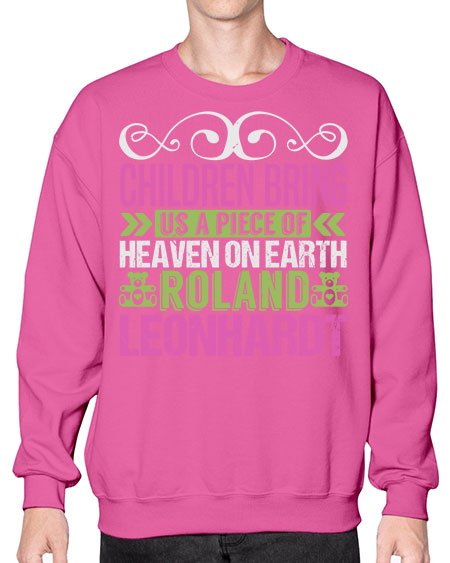 Children bring us a piece of Heaven Style 58# - baby- Sweatshirt - Crew