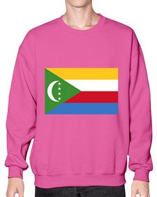 Comoros 612# - world flags- Sweatshirt - Crew