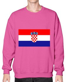 Croatia 633# - world flags- Sweatshirt - Crew