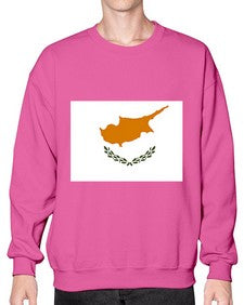 Cyprus 636# - world flags- Sweatshirt - Crew