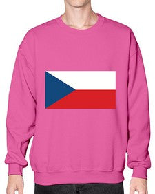 Czechia 637# - world flags- Sweatshirt - Crew