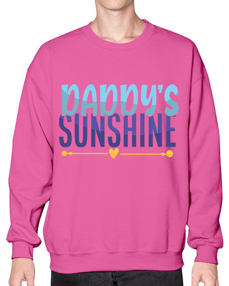 Daddys Sunshine Style 69# - baby- Sweatshirt - Crew