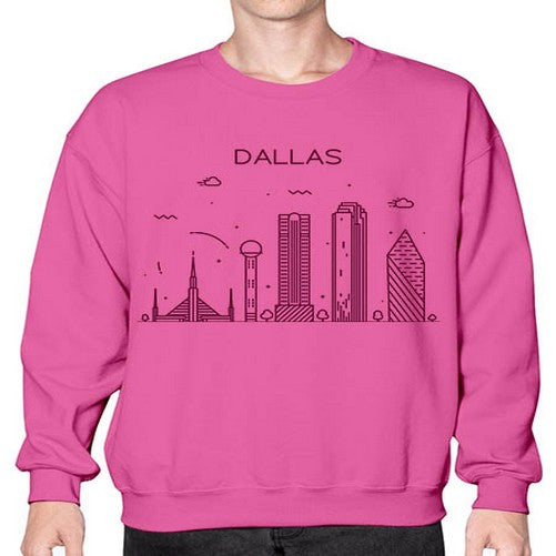 Dallas 643# - cities- Sweatshirt - Crew