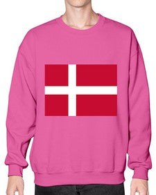 Denmark 657# - world flags- Sweatshirt - Crew