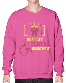 Dentist dental assistant Style 113# - dentist- Sweatshirt - Crew