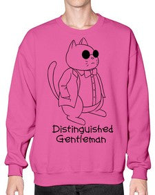 Distinguished Gentleman - cats- Sweatshirt - Crew