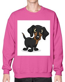 Dog 85# - cartoon animals- Sweatshirt - Crew