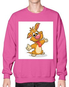 Dog 86# - cartoon animals- Sweatshirt - Crew
