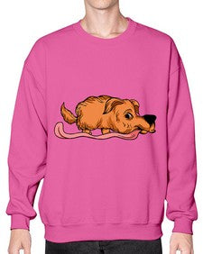 Dog 89# - cartoon animals- Sweatshirt - Crew