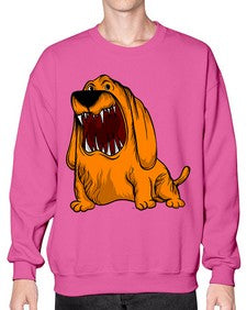 Dog 90# - cartoon animals- Sweatshirt - Crew