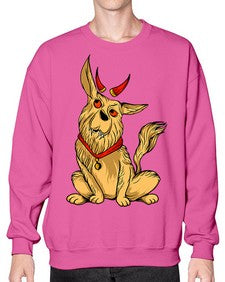 Dog 91# - cartoon animals- Sweatshirt - Crew
