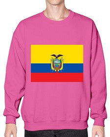 Ecuador 699# - world flags- Sweatshirt - Crew