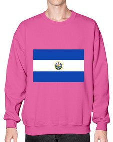 El Salvador 710# - world flags- Sweatshirt - Crew