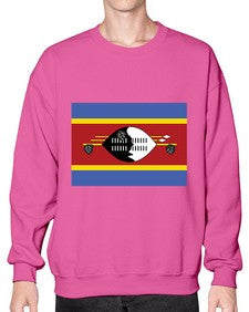 Eswatini 714# - world flags- Sweatshirt - Crew