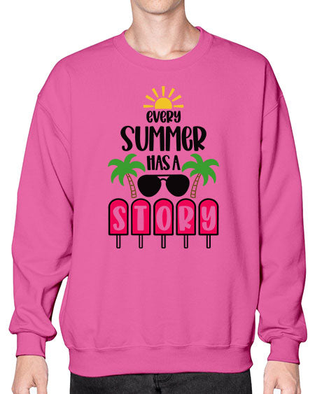 Every Summer Has A Story Style 46# - summer- Sweatshirt - Crew