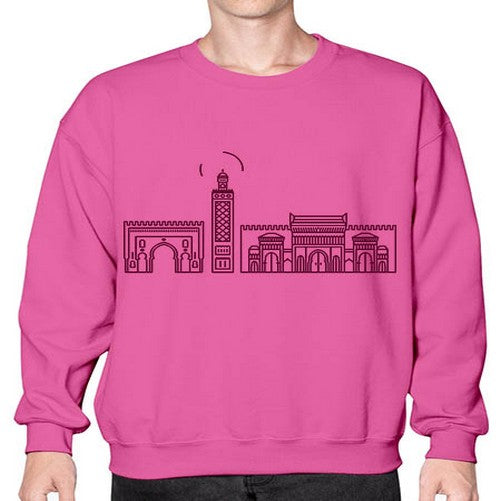 Fez 719# - cities- Sweatshirt - Crew