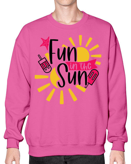 Fun In The Sun Style 45# - summer- Sweatshirt - Crew