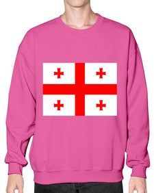 Georgia 759# - world flags- Sweatshirt - Crew