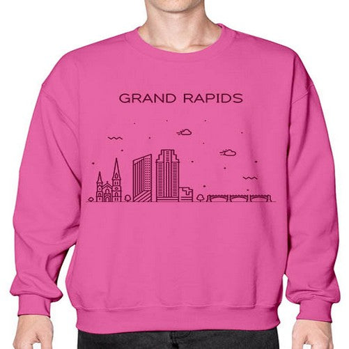 GrandRapids 779# - cities- Sweatshirt - Crew