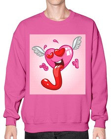 Heart 139# - cartoon general- Sweatshirt - Crew