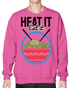 Heat it Eat it 1037# - Ramen- Sweatshirt - Crew