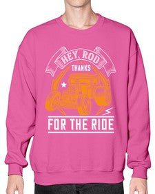 Hey Rod thanks for the ride 52# - hot rod- Sweatshirt - Crew