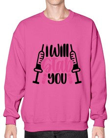 I Will Stab You Style Style 930# - nurse- Sweatshirt - Crew