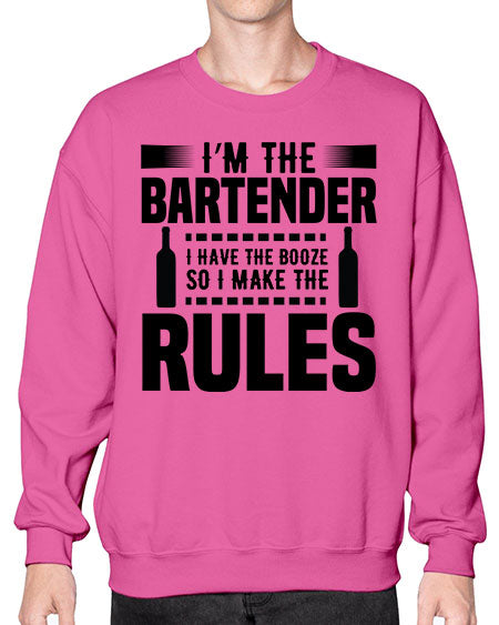 I am the Bartender Style 187# - bartender- Sweatshirt - Crew
