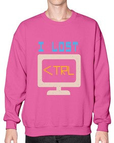 I lost Ctrl 40# - computer- Sweatshirt - Crew