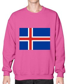 Iceland 921# - world flags- Sweatshirt - Crew