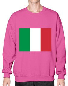 Italy 970# - world flags- Sweatshirt - Crew