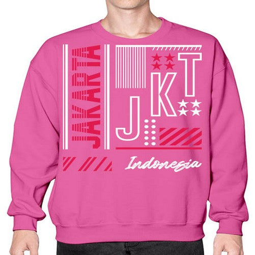 Jakarta 984# - cities- Sweatshirt - Crew