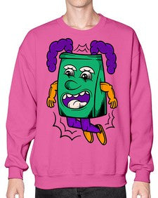 Jumping pouch 146# - cartoon general- Sweatshirt - Crew