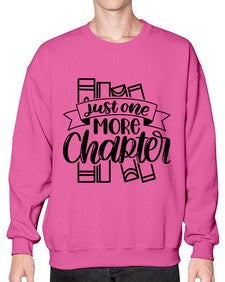 Just One More Chapter Style 1019# - teacher- Sweatshirt - Crew