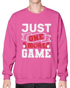 Just one more game 33# - video games- Sweatshirt - Crew