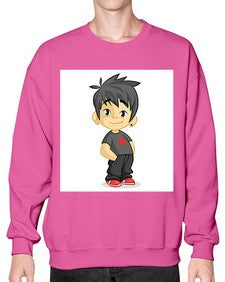 Kid 149# - cartoon general- Sweatshirt - Crew