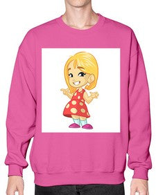Kid 154# - cartoon general- Sweatshirt - Crew