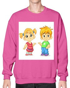 Kid 157# - cartoon general- Sweatshirt - Crew