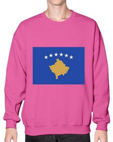 Kosovo 1077# - world flags- Sweatshirt - Crew