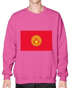 Kyrgyzstan 1103# - world flags- Sweatshirt - Crew