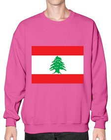 Lebanon 1122# - world flags- Sweatshirt - Crew