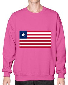 Liberia 1131# - world flags- Sweatshirt - Crew