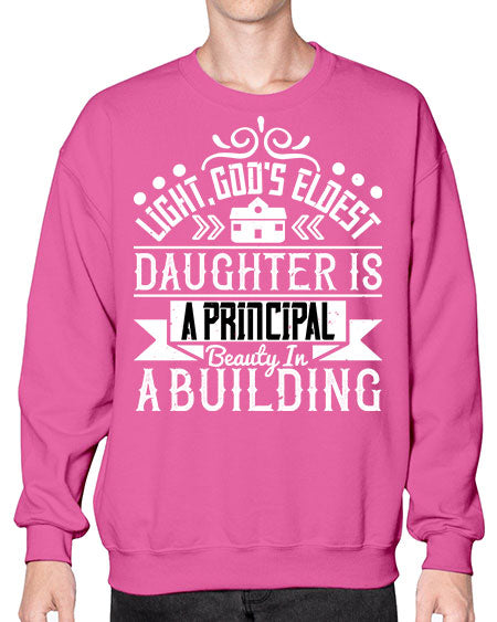 Light Gods eldest daughter is a principal beauty in a building Style 274# - architect- Sweatshirt - Crew