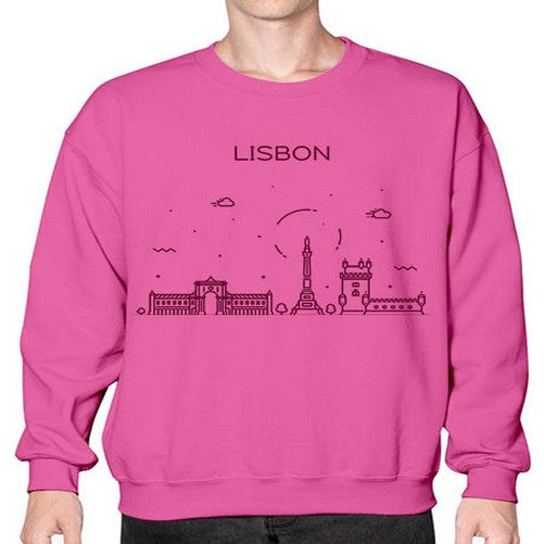 Lisbon 1145# - cities- Sweatshirt - Crew