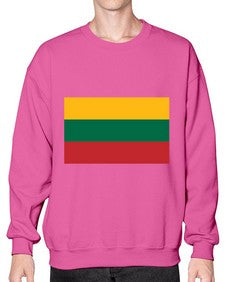 Lithuania 1149# - world flags- Sweatshirt - Crew
