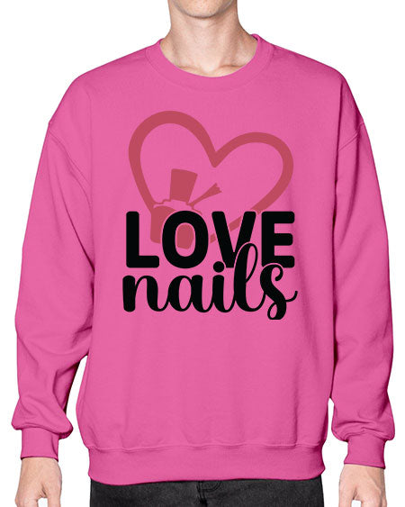 Love Nails 1072# - nail tech- Sweatshirt - Crew