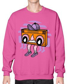Low beat low life 161# - cartoon general- Sweatshirt - Crew